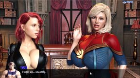 [Gameplay] Cockham Superheroes #2 I need to decide who is sexier - shot a masive l...