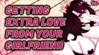 Lustful ASMR Gf gives you some ADDITIONAL Love 【F4M】