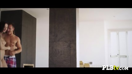 Trio of horny teens plays a steamed up version of hide and seek
