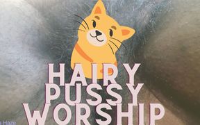 Hairy pussy worship