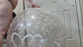 36inch Clear "Love" Balloon & Batman Panties