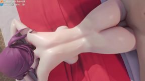 Honkai Star Rail Porn - Busty Kafka Makes Blade Honkai Cums Twice