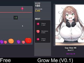 Grow Me (V0.1) (free game itchio) Adult, large-bazookas, breast-expansion, Erotic, expansion, giantess, growth, inflation, NSFW, weight-gain