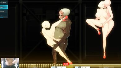 Madoka’s big tiddy goth witch gets creampied by BBC rough sex