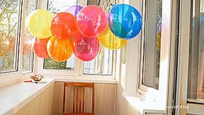 Emma cigarettes popping on the balcony