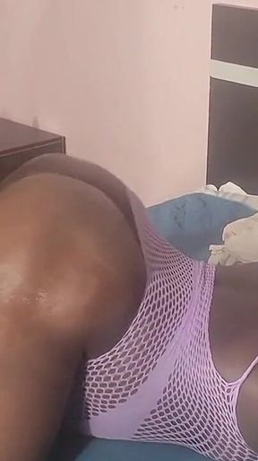 Brown Sking with Big Booty