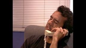 Threesome - MILF and Stepdaughter Fucked in the Pub by a Big Cock