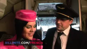 Anal Sex with the Stewardess During the Flight