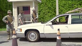 Explosive Punishment: Military Cocks in Group Outdoor Wrestling!