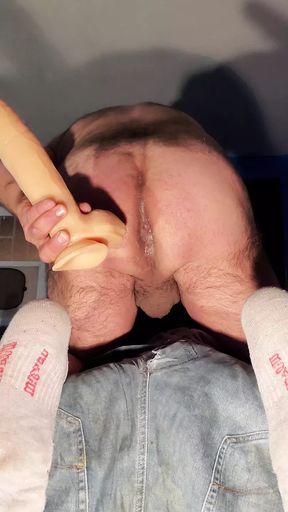 Beautiful Ass Gets Pounded by Different Dildos