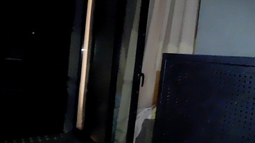 one of my husbands fucked my ass on the balcony