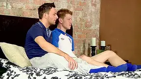 Riley Tess And Daniel Johnson - Str8 Boy Daniel Bets His Cock