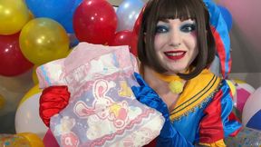 POV Step-Mommy Pomni's Digital Regression For Jax - Diaper Fetish - Retrograde Roleplay - Regression Roleplay - POV Diapering - POV tit sucking - Inflatagirl