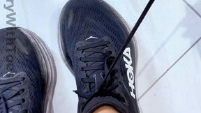 Taking Off My Grimy Gym Shoes and Sweaty, Stinky Socks