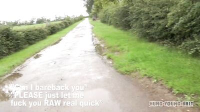 I whisper �Can I bareback you... Condom 2 Bareback 100% REAL - Farm Boy