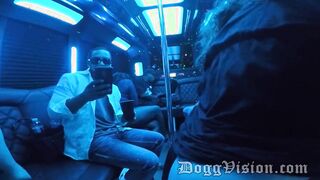 Blowing and Squirting on a Party Bus