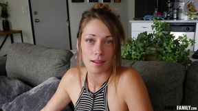 A little stepsister sex threatening