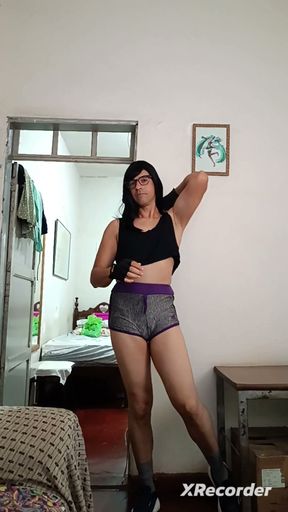 Sakura Nakamura House Gym Training