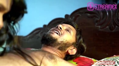 Dark-haired Bangladeshi woman shares secret kisses and intimacy with bearded lover
