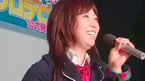 Seductive Japanese Teen Teases with Juicy Red Lips – Sensual Strip tease