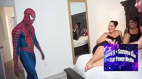 The Surprise: A Night To Remember Reverse Gangbang With Spider Man, Hollee Huntress And Savanna Star