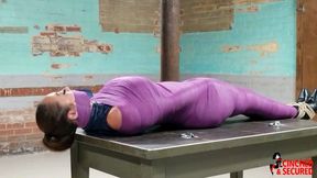Nyssa Nevers - Psylocke's Upside Down Mummified Vibrator Predicament (WMV Format)