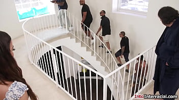 Busty Lilith Graces eleven bbc blowbang