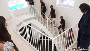 Busty Lilith Graces eleven bbc blowbang