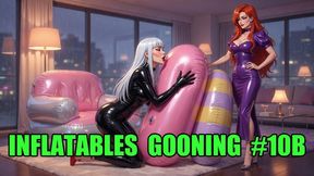 Inflatables Gooning #10B: Vinyl Void Surrender (Animated)
