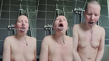 Bath wank with tongue clamps