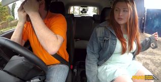 Redhead Rendezvous: Student's Spontaneous Ride with the Cabbie