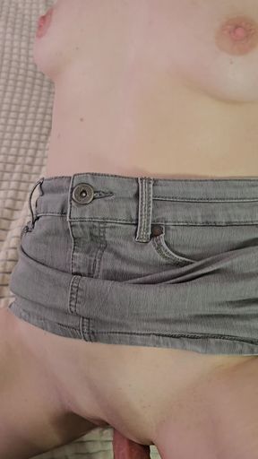 Emotional moment from "Alice Klay riding my dick and tries a cum"