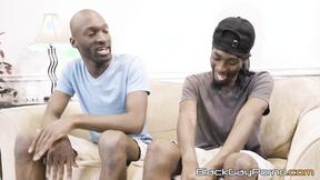 ”For this interview Blaine Porter seduces hung Robbie Dash into wild bareback”