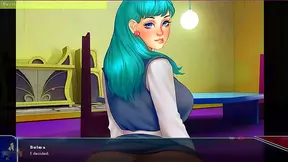 Bulma's Big-Ass Teasing Leads to Intense Dick Rubbing & Ass Job Fun