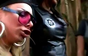 Poor guy eats their cocks