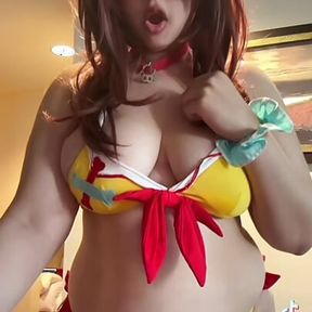 Inugami Korone Bikini Cosplay