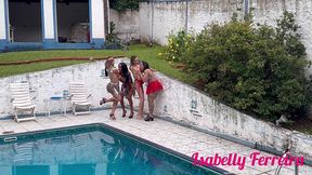 isabelly ferreira, rosy pinheiro, karina rios e fernanda guerra