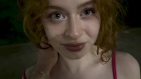 red‐haired slut with red pussy is cheating on her boyfriend, part 2