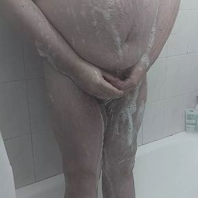 Bath Time Soapy Masturbation