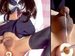 Solo webcam tranny masturbation