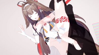 ZZZ Zenless Zone Zero Leaf Blinking I-Shaped Spread Legs Sex