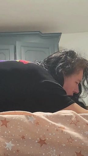 Stepmom Loud Moaning When I Put My Dick in Her Big Ass in Doggystyle