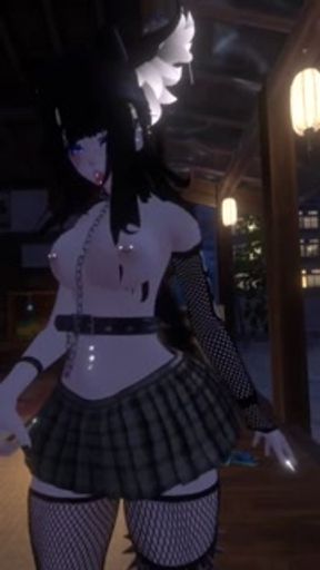 VRChat strip tease dance