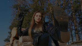 Wank for my riding boots