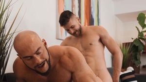 Sean Cody: Devy & Brock throat fuck indoors