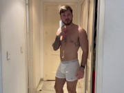 Annoying stepbrother tied and shaved - head shave fetish