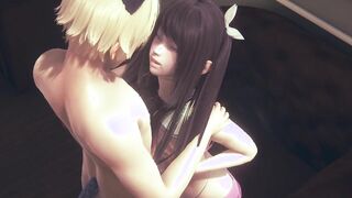 Yaoi Femboy - Kuki DOMINATION & SUBMISSION total internal ejaculation