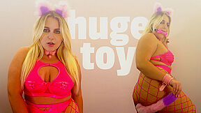 Ivanna Bliss Avr - Bbw Plays With Anal Cat Tail & Fucks Huge Dildo