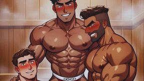 married straight men cheat on their wives and have gay orgy in sauna pinoy anime hentai gay sex