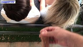 POV: Pervent guy masturbate on different girls and cum on them (5 girls in 4 episodes)